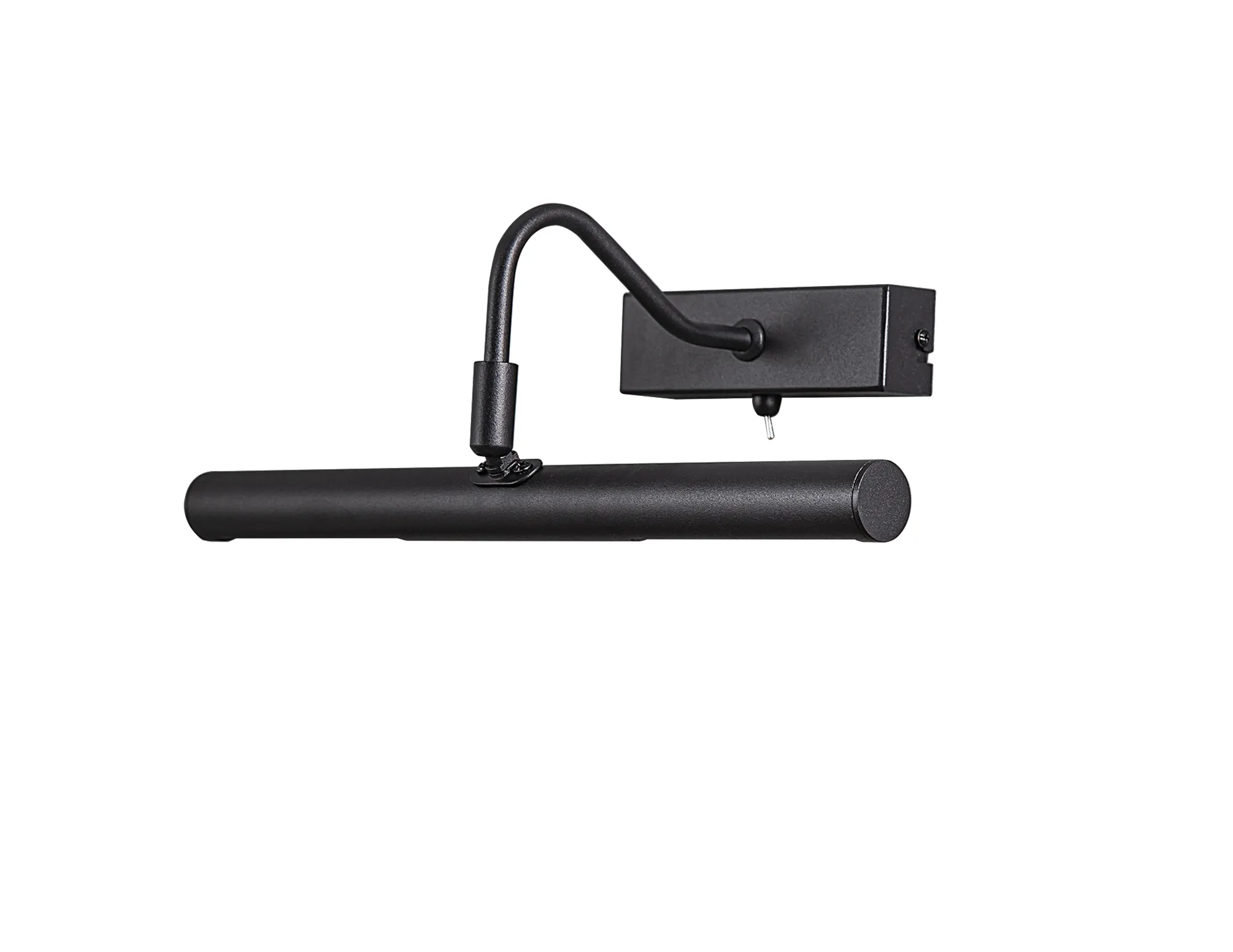 Abacus Wall/Picture Light 35cm Switched 2 Light Satin Black D0636  Deco Abacus Satin Black